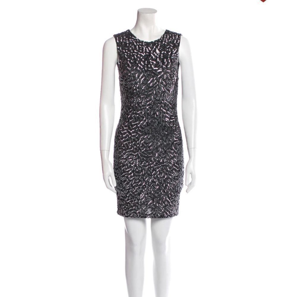 ALICE + OLIVIA Scoop Neck Mini Dress
